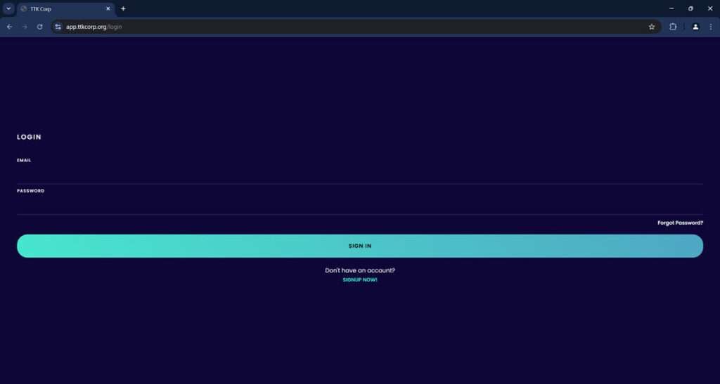 App.ttkcorp.org scam