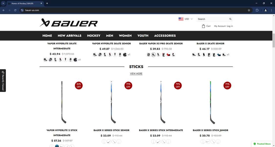 Bauer-us.com scam