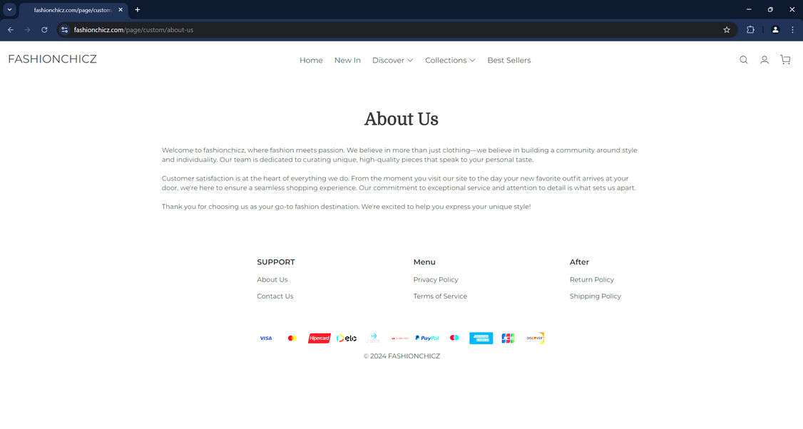 Fashionchicz.com Scam Store - Complete Ripoff Alert 1 Fashionchicz.com scam