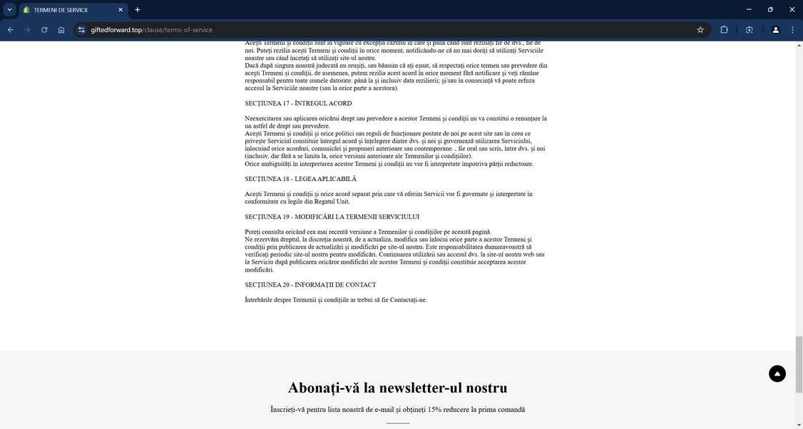 Giftedforward.top Scam Store: What You Need To Know 1 Giftedforward.top scam