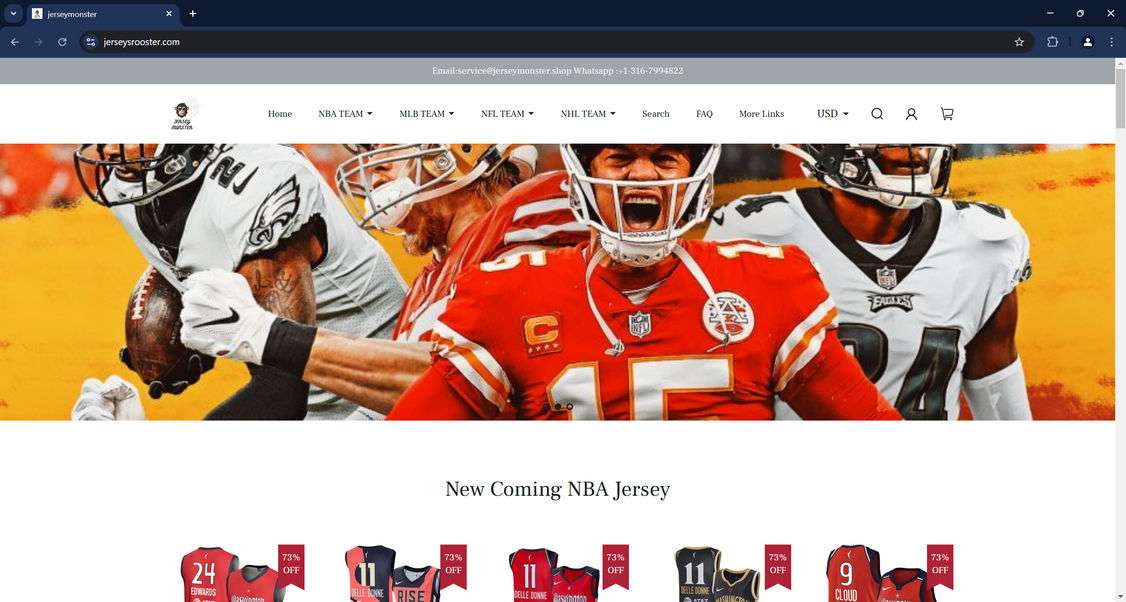 Jerseysrooster.com scam