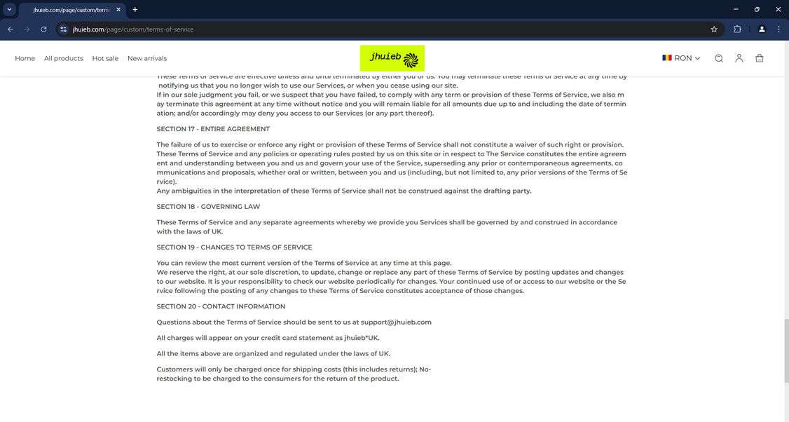 Warning: Don't Shop at the Jhuieb.com Scam Site 1 Jhuieb.com scam
