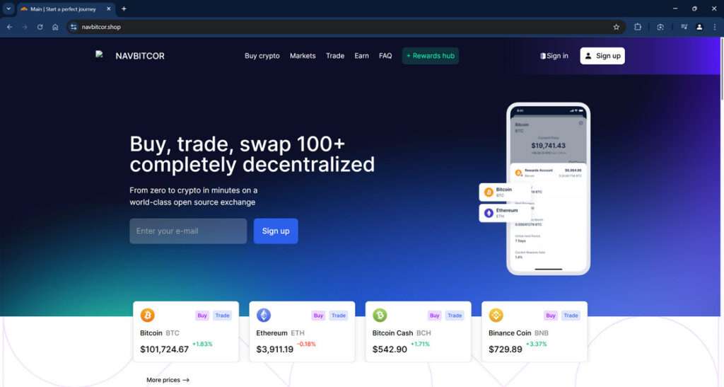 Navbitcor.shop scam