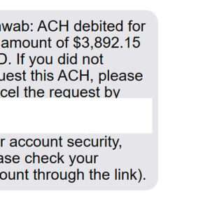 Scam text