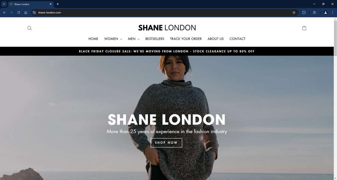 Shane-london.com scam