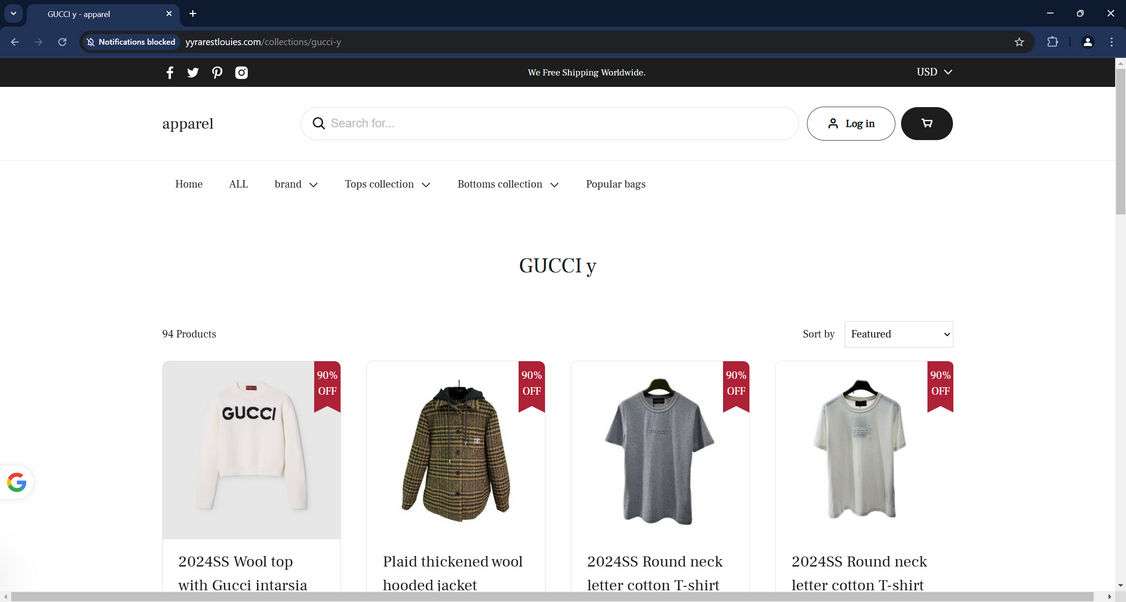 Yyrarestlouies.com Is a Scam - Steer Clear Now 1 Yyrarestlouies.com scam
