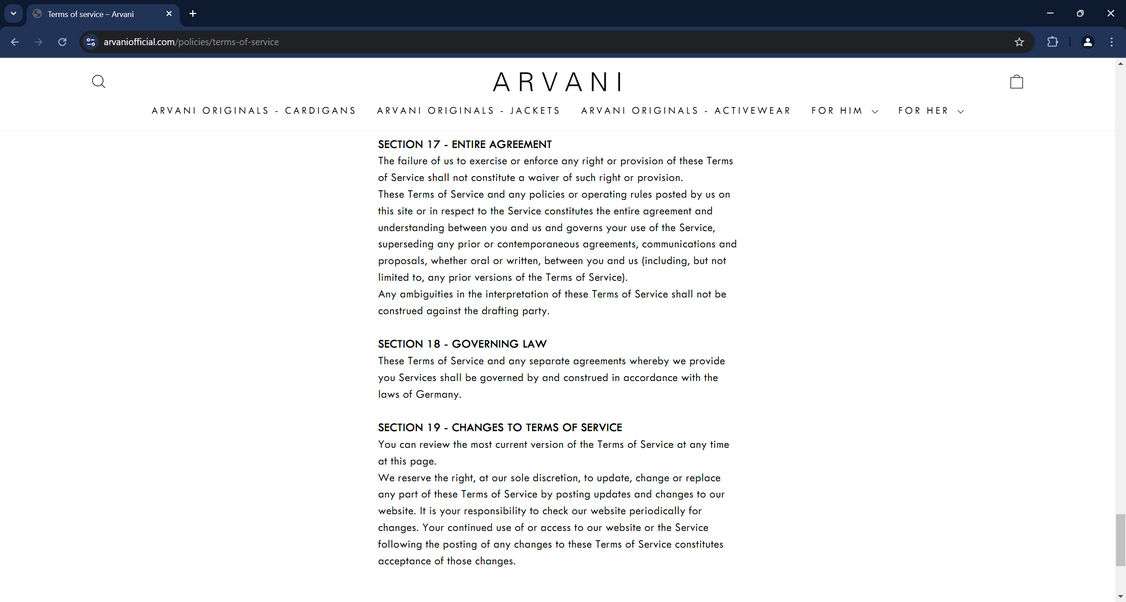 Arvaniofficial.com scam