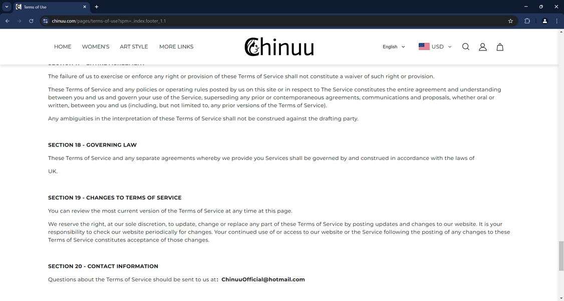 Chinuu.com scam