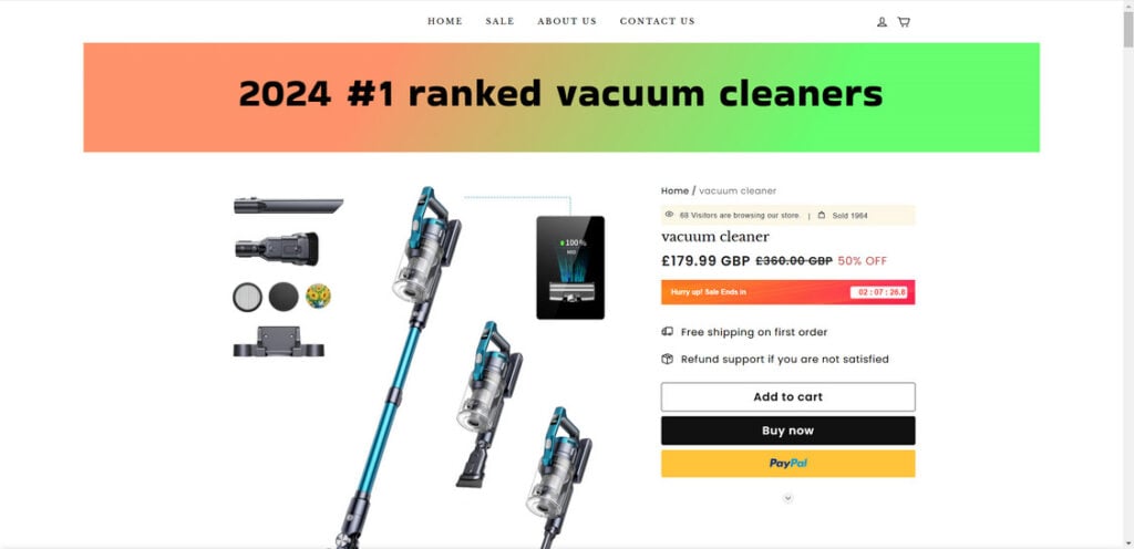 Elite Vacuum Cleaner