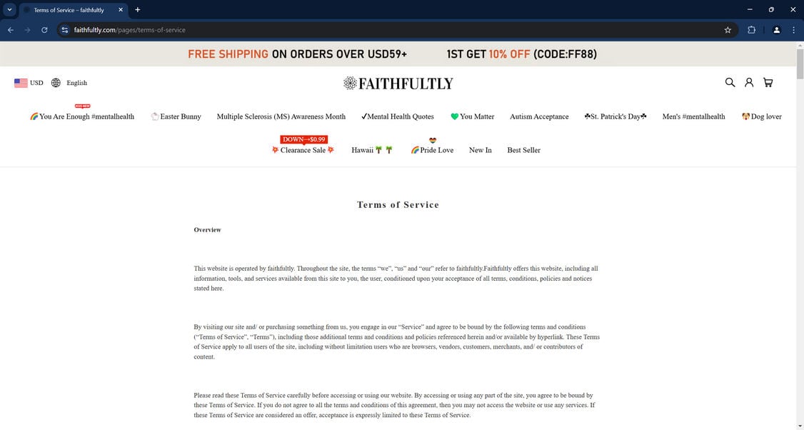 Faithfultly.com scam