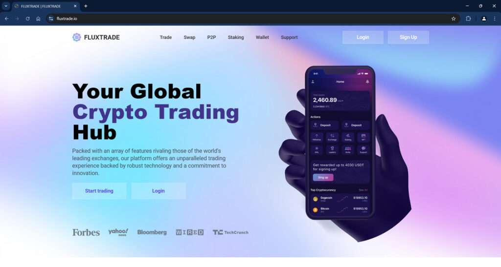 Fluxtrade.io scam