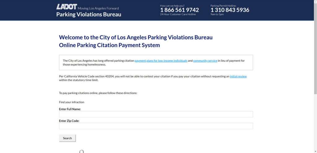 LA DOT Scam