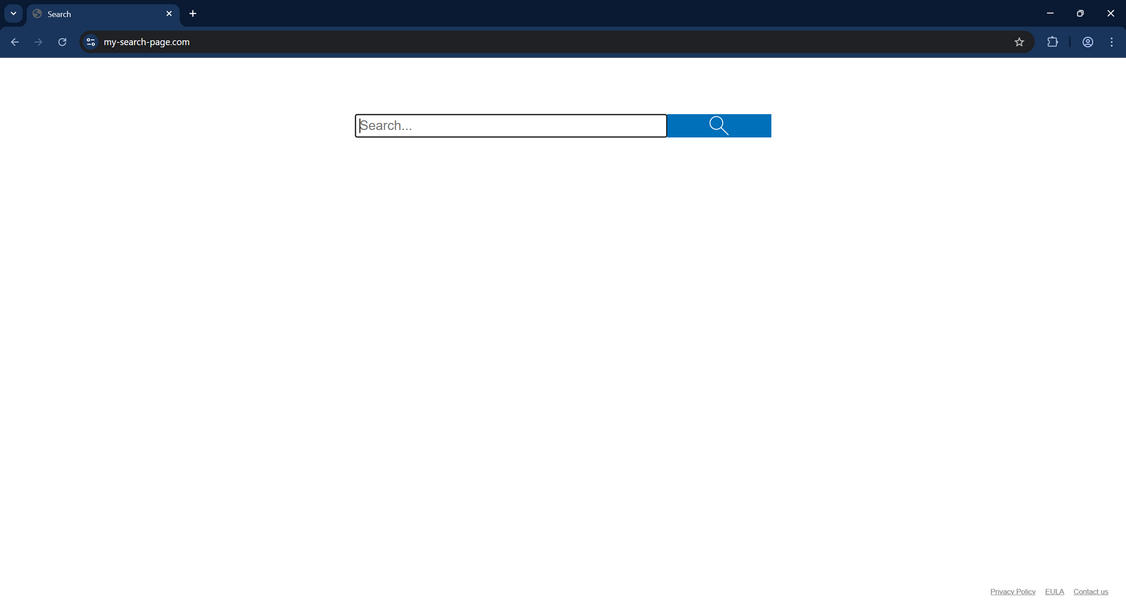 My search page.com scam