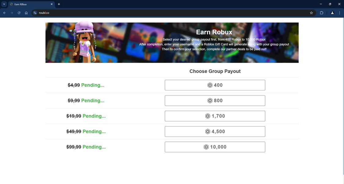 Don't Fall For The FAKE Roubl.co