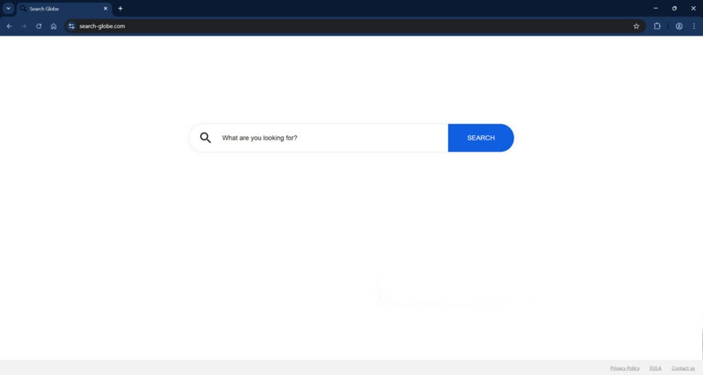 Search globe.com redirect