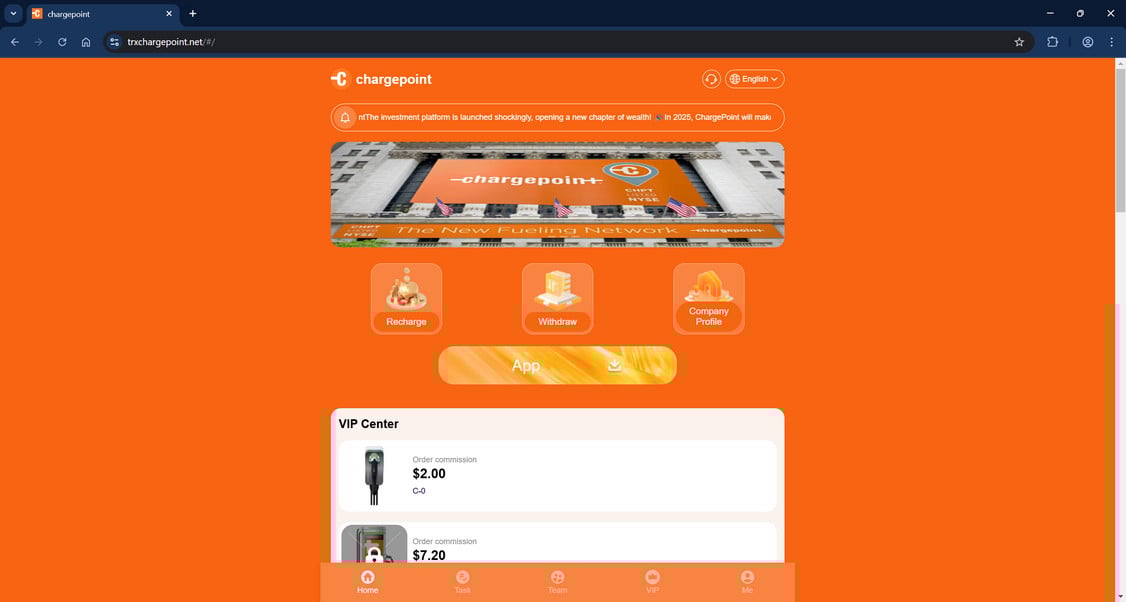 Trxchargepoint.net scam