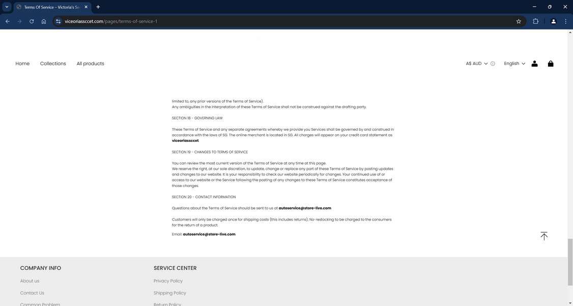 Viceoriassccet.com scam