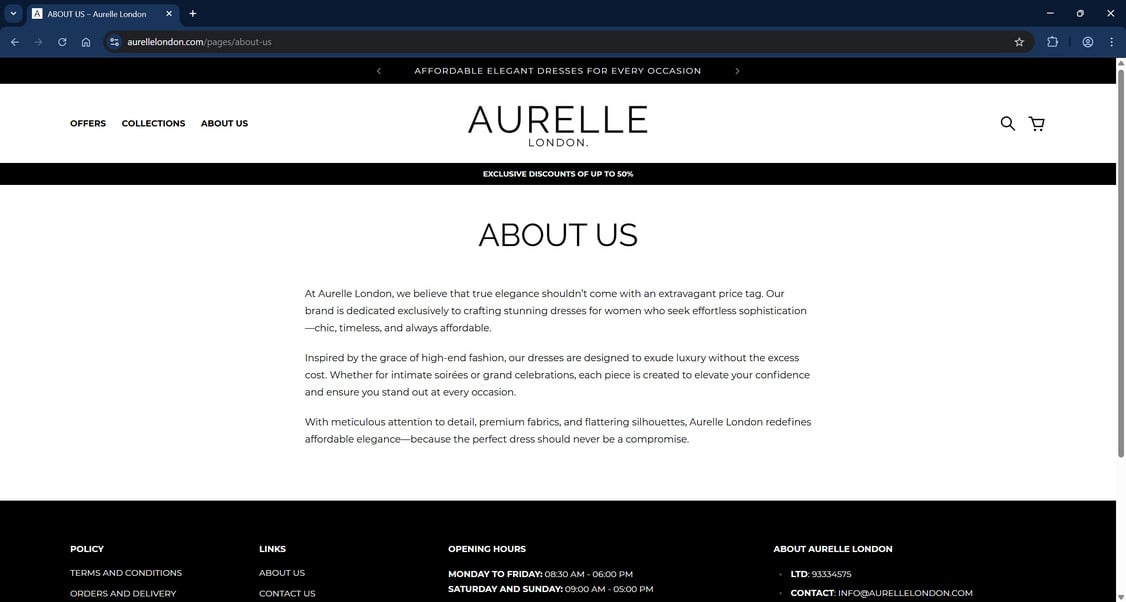 Aurellelondon.com scam