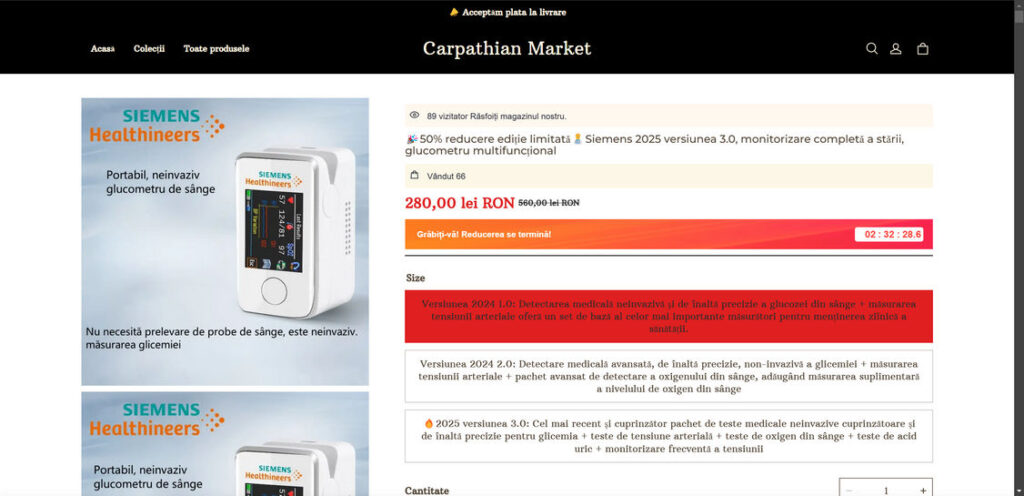 Carpathian Market scam