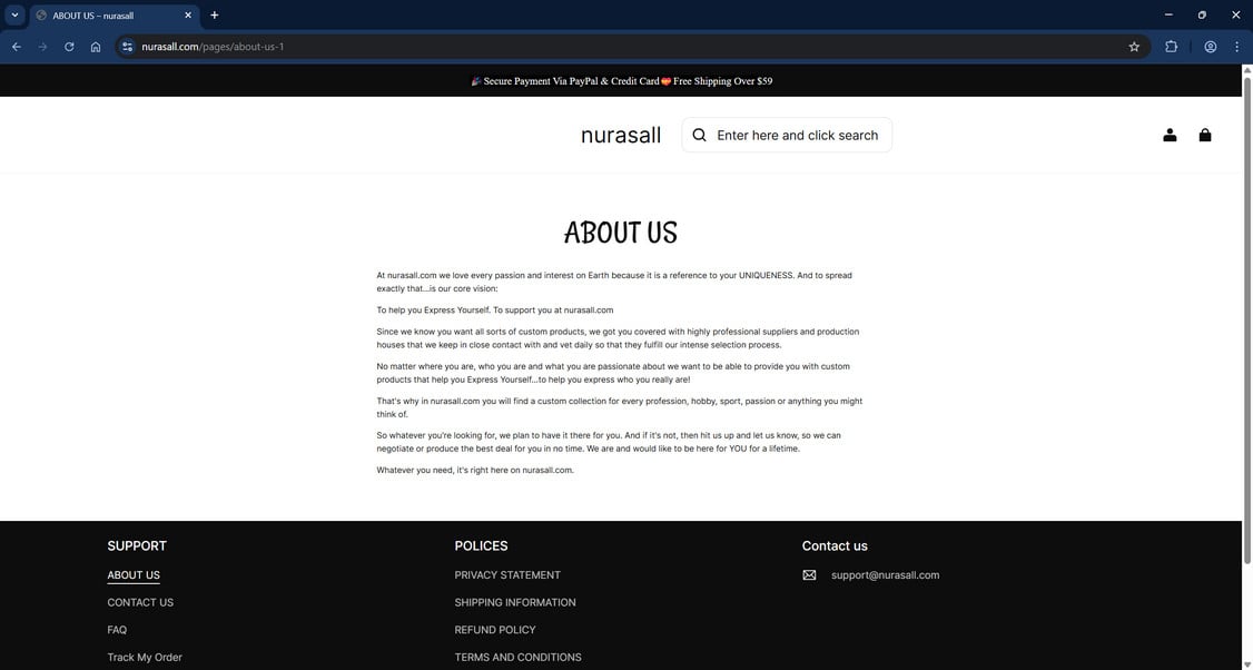 Nurasall.com scam