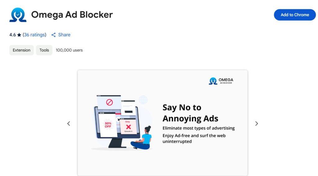 Omega Ad Blocker