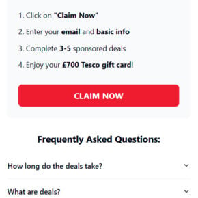 Tesco Scam