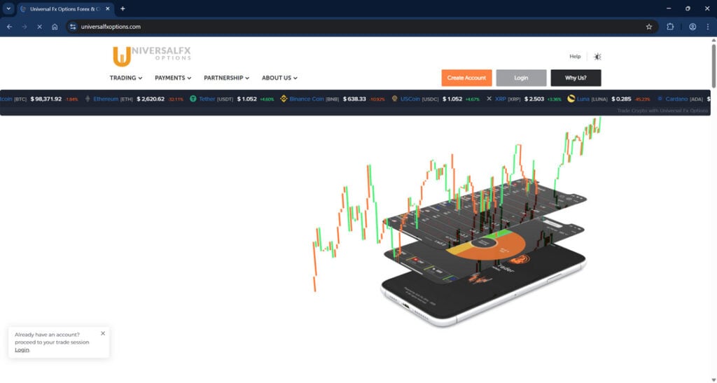 Universalfxoptions.com scam