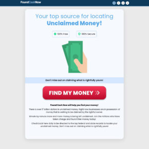 found cash now.com scam