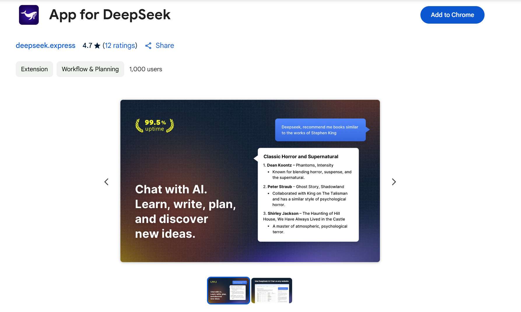 App for DeepSeek