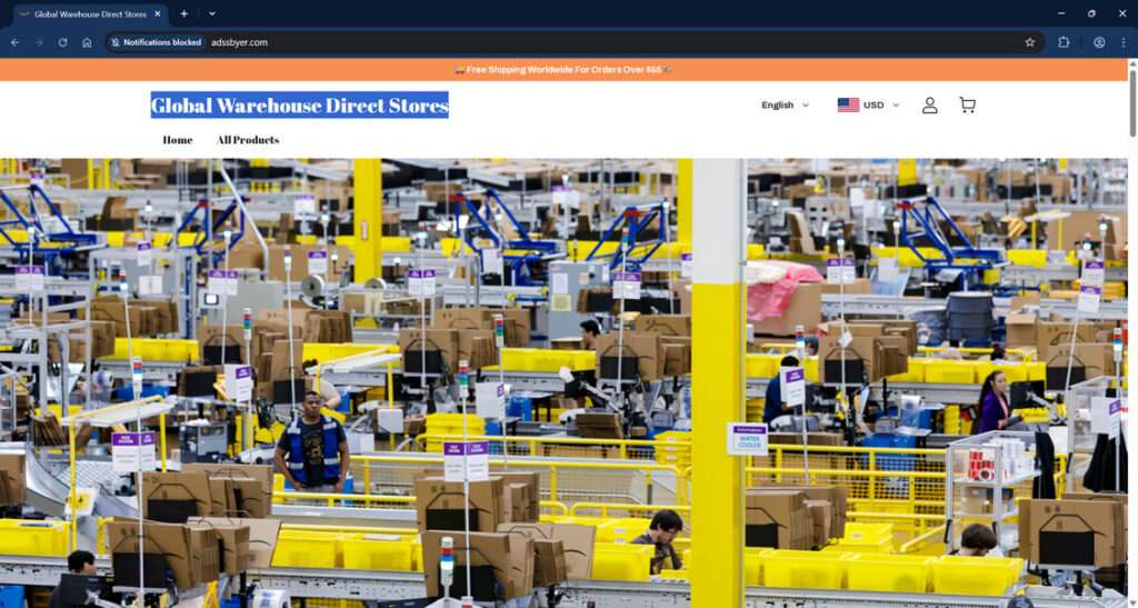 Global Warehouse Direct Stores Scam: What You Need To Know 1 Global Warehouse Direct Store scam 1