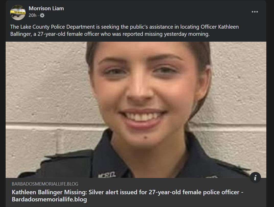 Kathleen Ballinger Missing