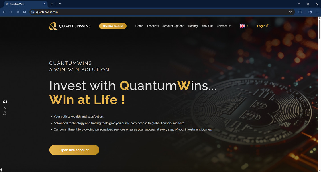 Quantumwins.com scam