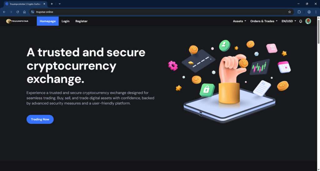Trupstar.online scam