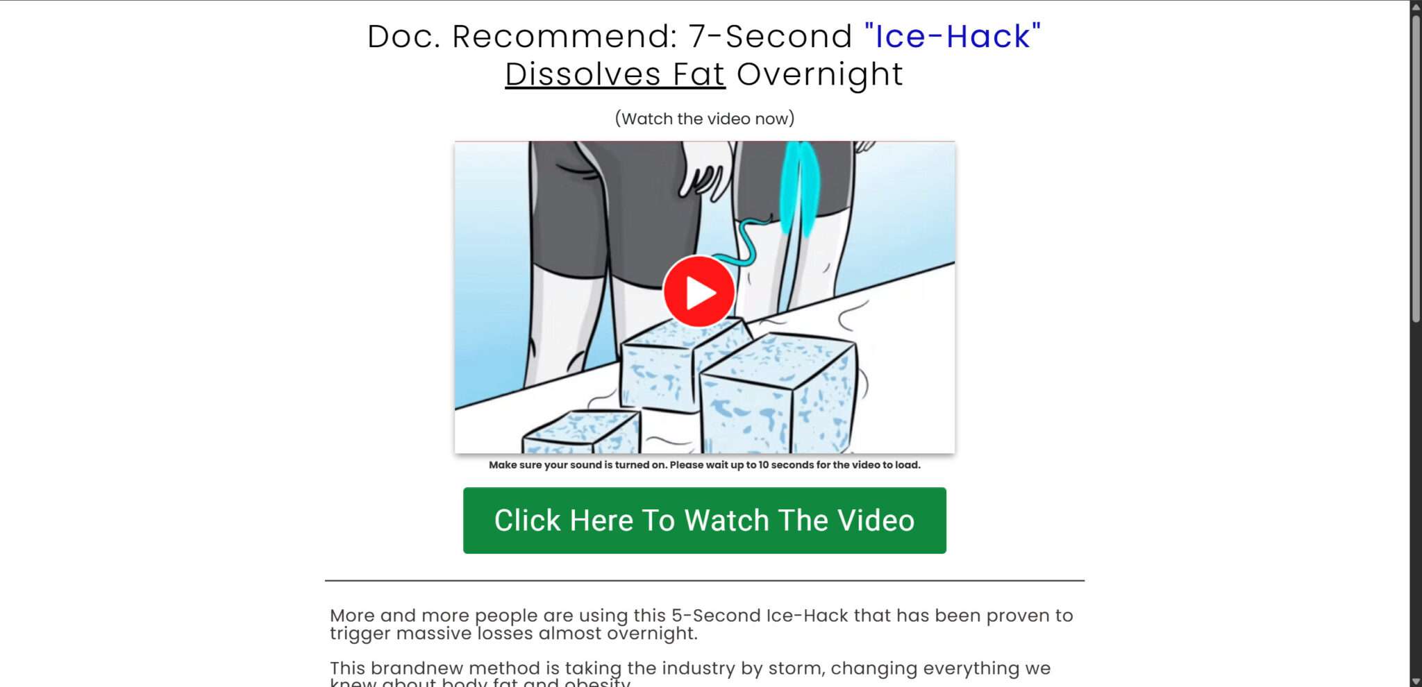 Exposing The 7-Second Ice Water Hack Scam: What You Must Know