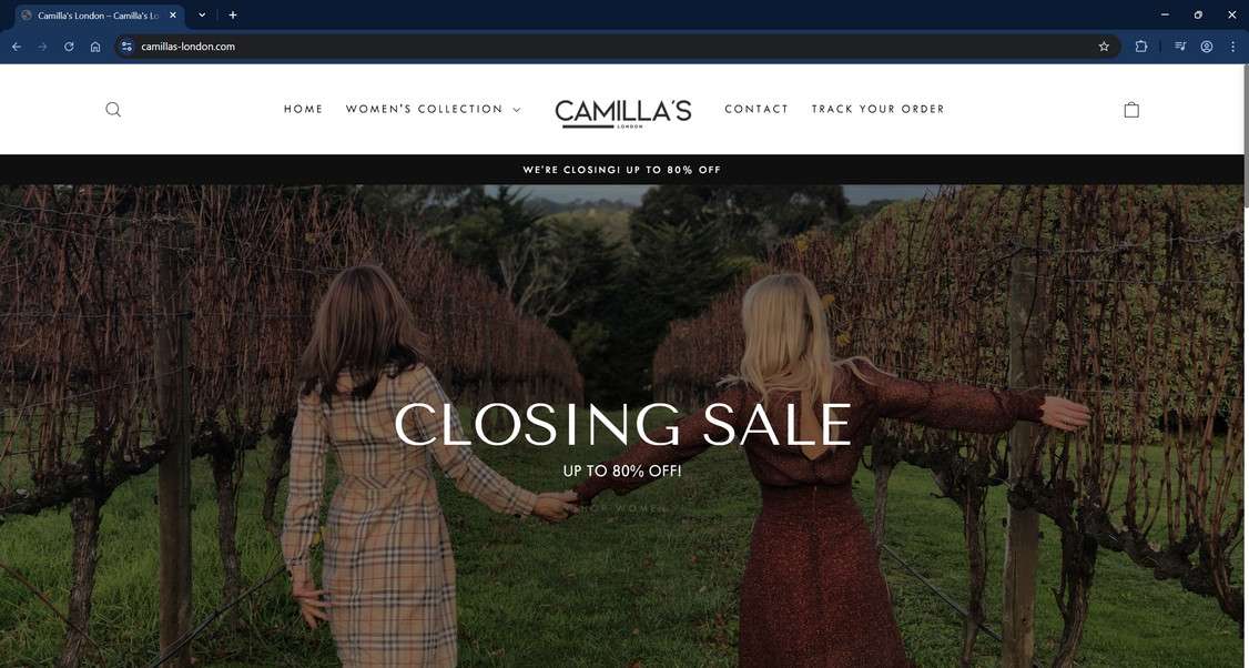 Camillas-London.com Scam Store: What You Need To Know 1 Camillas-London.com scam