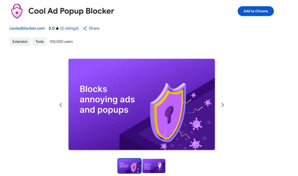 Cool Ad Popup Blocker