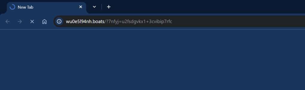 Wu0e5l94nh.boats scam