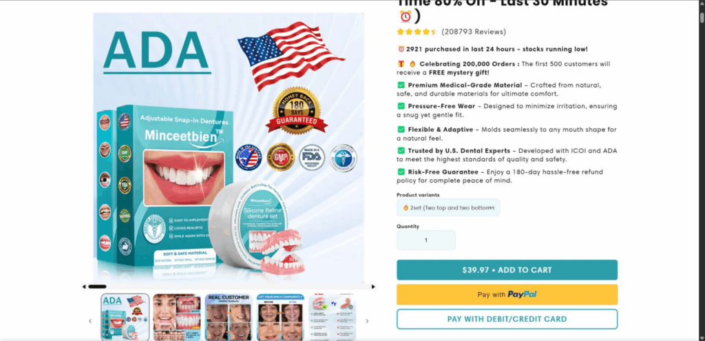 Smileasego Dentures Review: Scam or Legit Dental Solution? 2 image 1