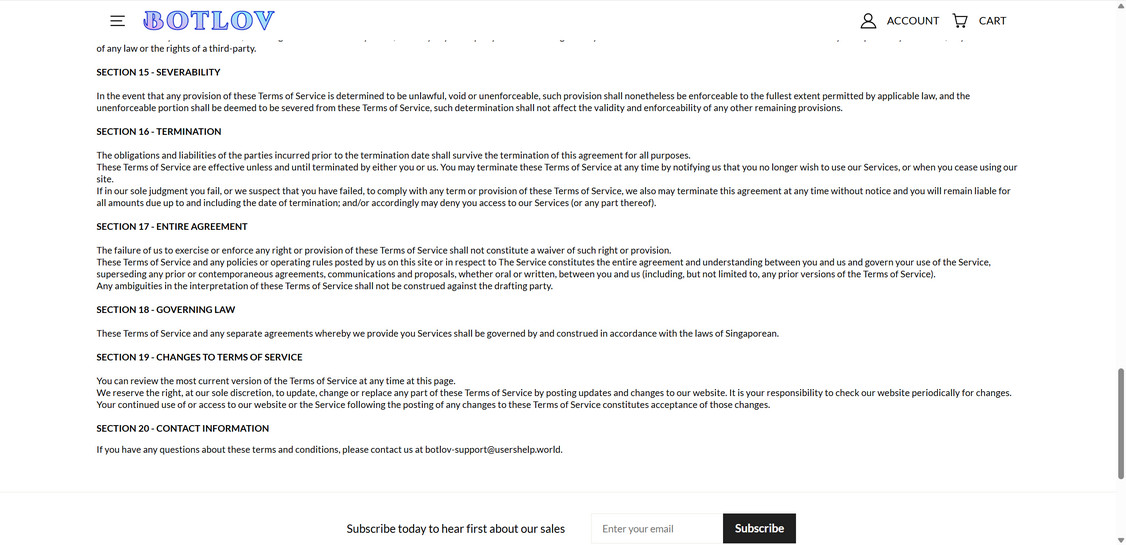 Is Botlov.shop A Scam? The Hard Facts You Need To Know 1 Botlov.shop scam