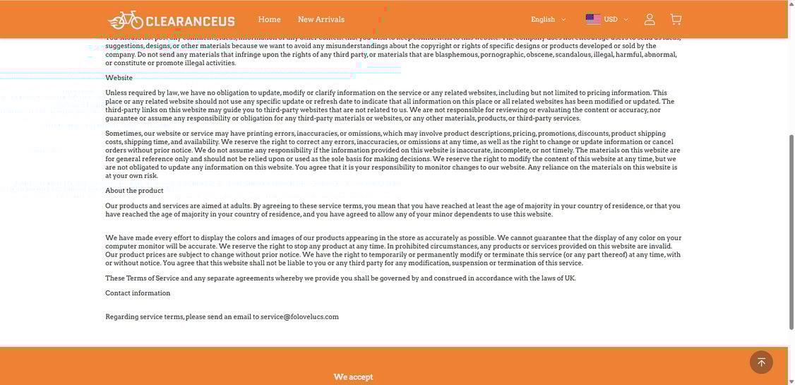 Clearanceus.com Exposed: Legitimate or Scammy? Our Findings 1 Clearanceus.com scam
