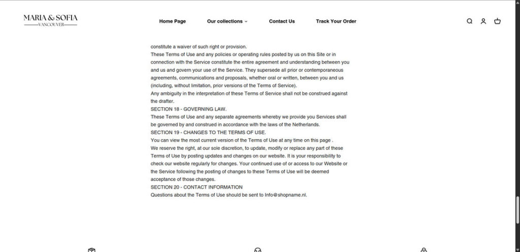 Maria Sofia Vancouver