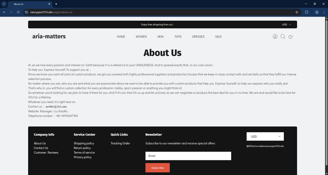 Nancysport753.site Scam Store: What You Need To Know 1 Nancysport753.site scam