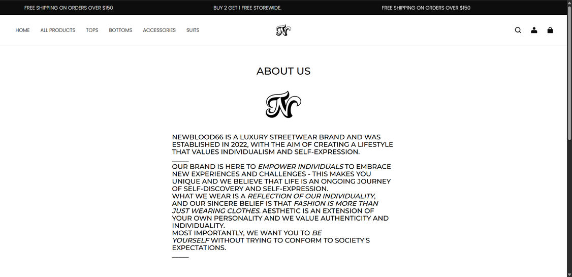 Newblood66.com Review: Legit Store or Scam? Our Findings 1 Newblood66.com scam