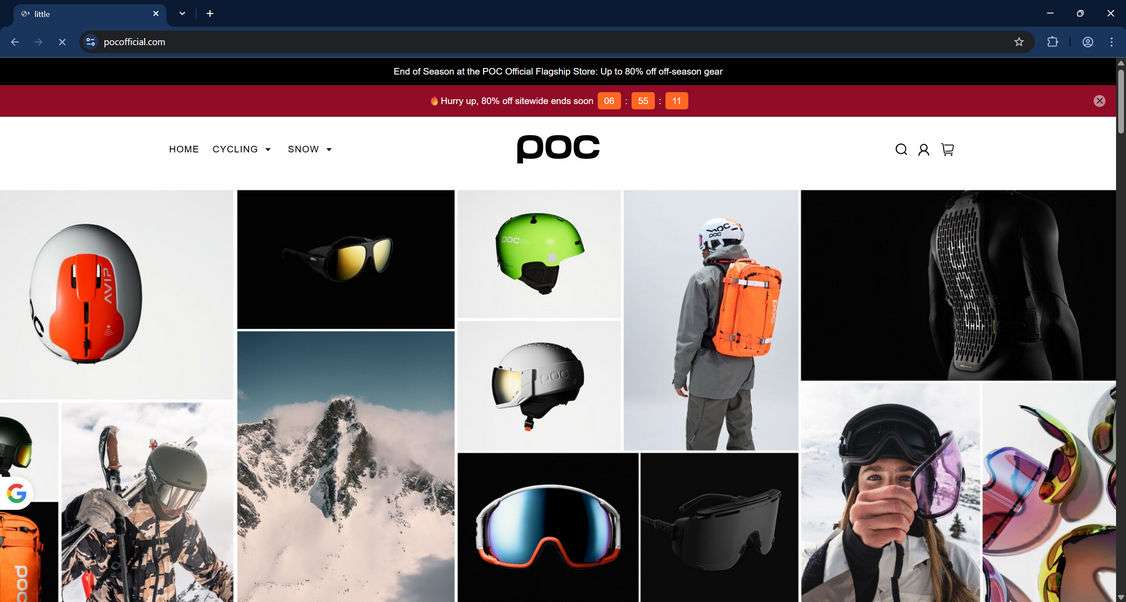 PocOfficial.com Scam Store: A Fake POC Website 1 Pocofficial.com scam