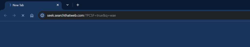 Seek.searchthatweb.com redirect