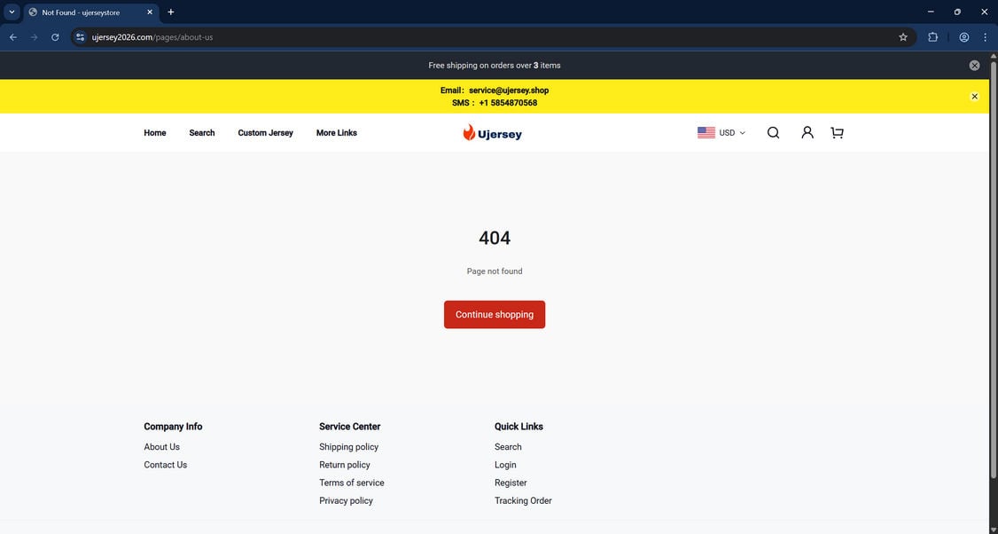 Ujersey2026.com Scam Store: What You Need To Know 1 Ujersey2026.com scam