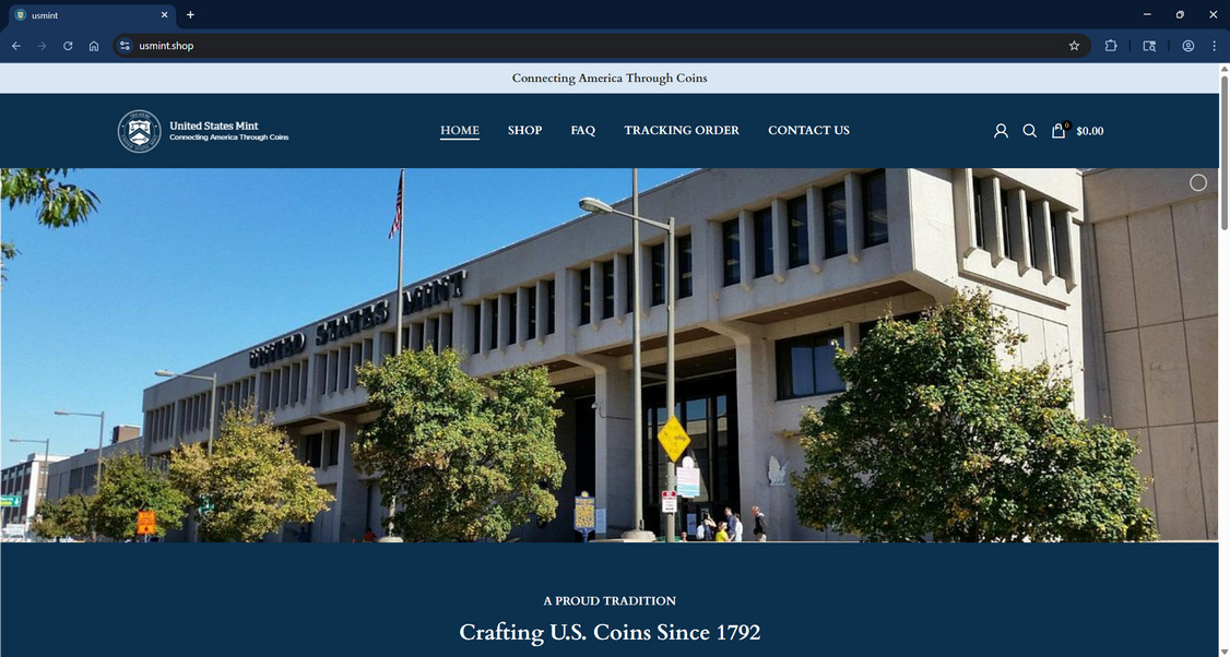Usmint.shop scam
