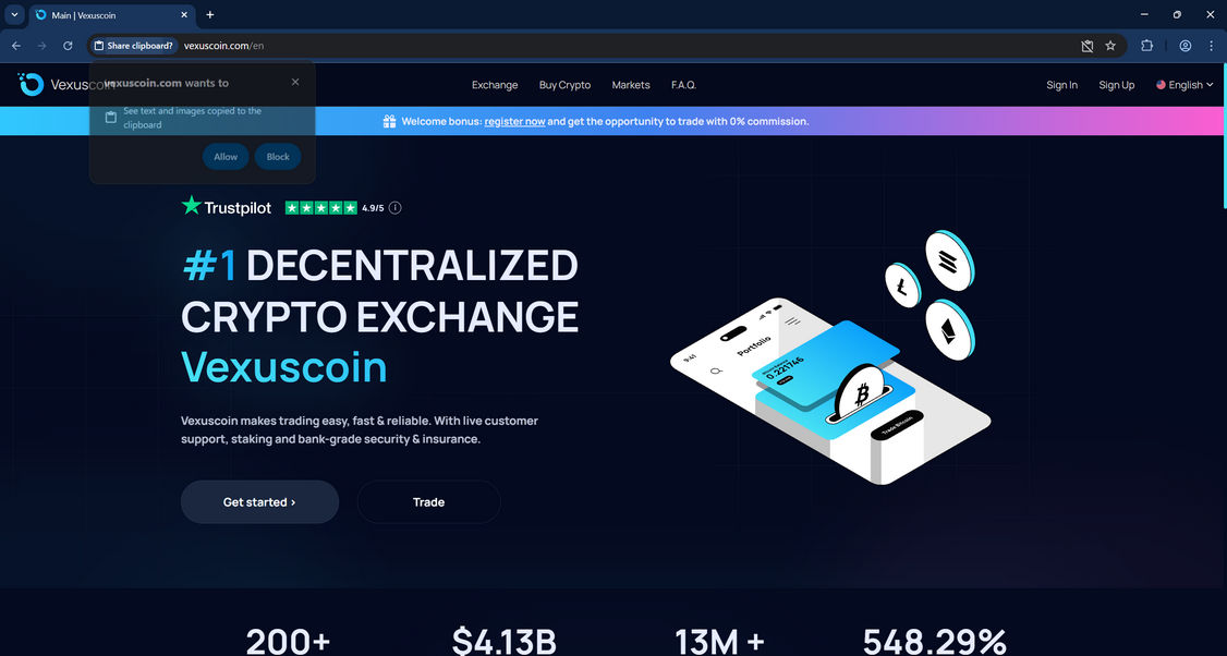 Vexuscoin.com Crypto Scam - Our Breakdown of This Crypto Con 1 Vexuscoin scam