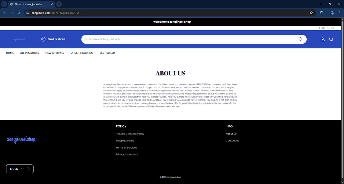 Zengjinpei.com Store Scam Report - Stay Away From It 1 Zengjinpei.com scam