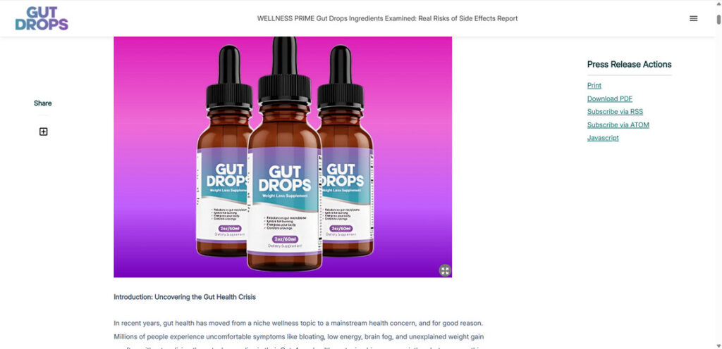 Wellness Prime Gut Drops - Scam or Legit? Read This Before Buying 1 1 69
